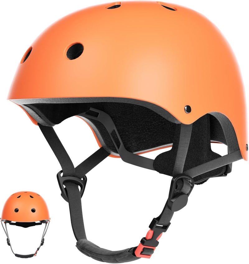 67i Kids Bike Helmet Toddler Helmets for Ages 3-8 Years Old Girls Boys Kid Adjustable Skateboard Bicycle Helmets Multi-Sport Ventilation Skateboarding Cycling Scooter Roller Skate Helmet - Image 1